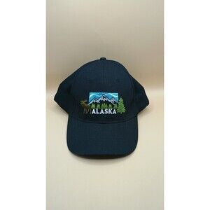 Alaska Shirt Company Black Snapback Alaskan Moose Hat